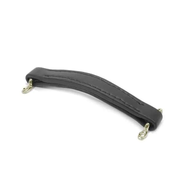Riemengriff im Leder-Look, 218mm, Schwarz