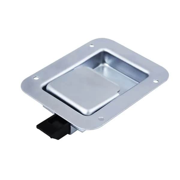 HD-Schnappschloss 78 mm x 44,5 mm, abschließbar, Schwarz