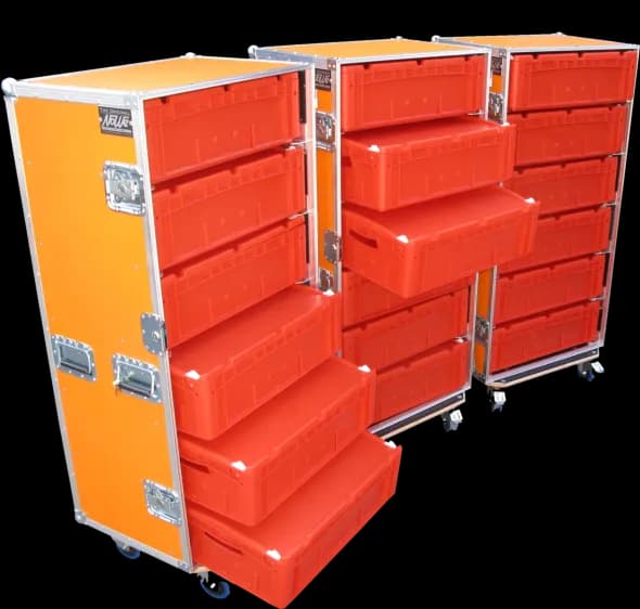 Einsatz-Transportcases aus Deutschland für Katastrophenschutz