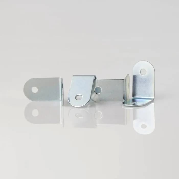 L-Winkel 32,2 mm x 19 mm, 2-Loch Ø 5 mm, Schwarz 5