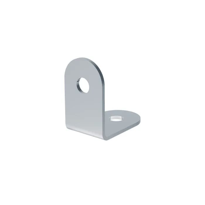 L-Winkel 32,2 mm x 19 mm, 2-Loch Ø 5 mm, Schwarz 4