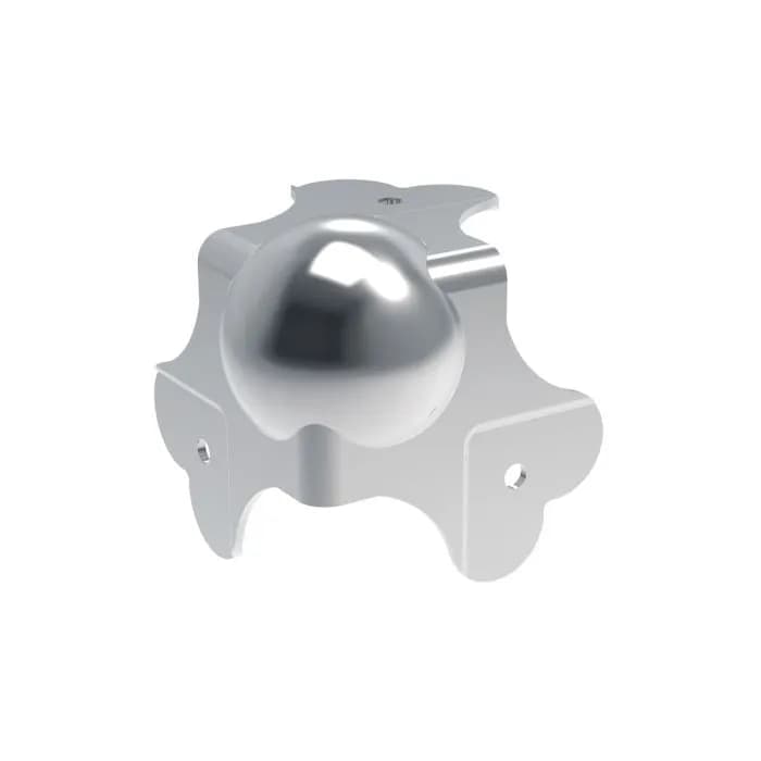 Kugelecke, mit 30mm Offset und 4 mm Radius 4