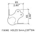 Kugelecke, mit 30mm Offset und 3 mm Radius 2