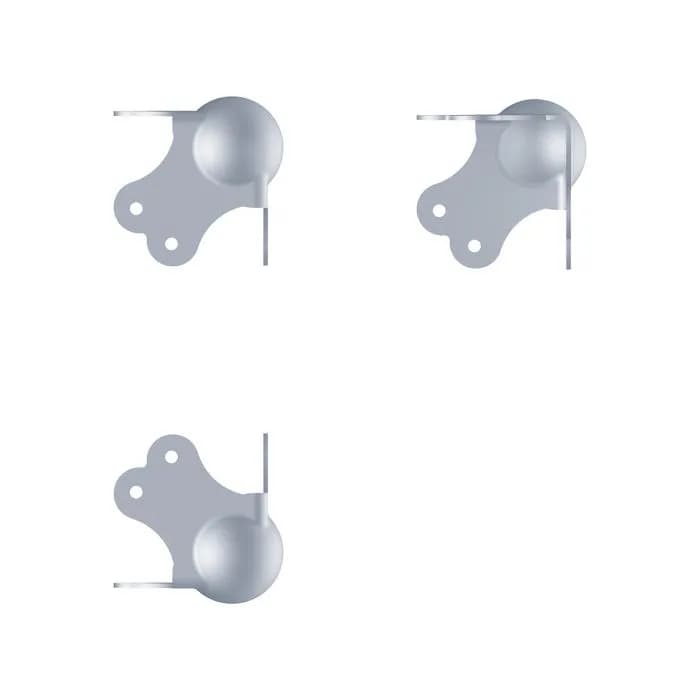 Kugelecke, mit 30mm Offset und 3 mm Radius 3