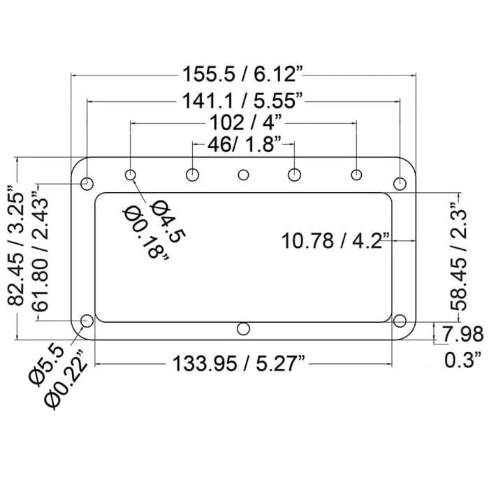 Selbstklebender Dichtungsring zu H7148, Schwarz 2