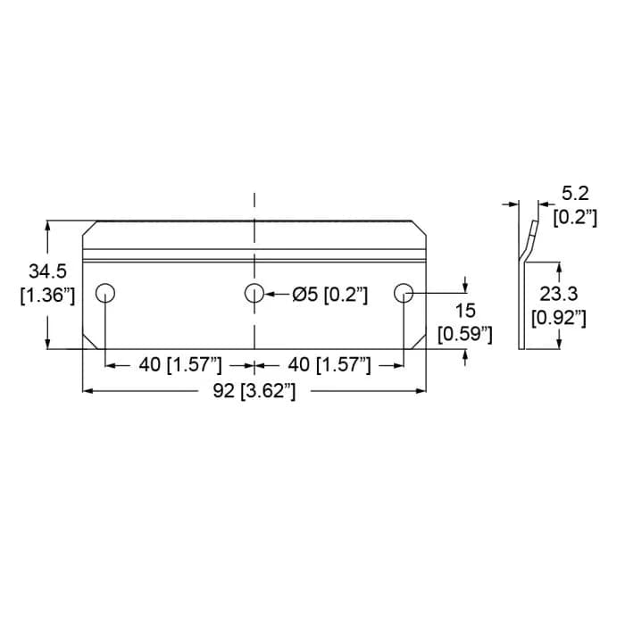Mulde für Slam-Lid System 3