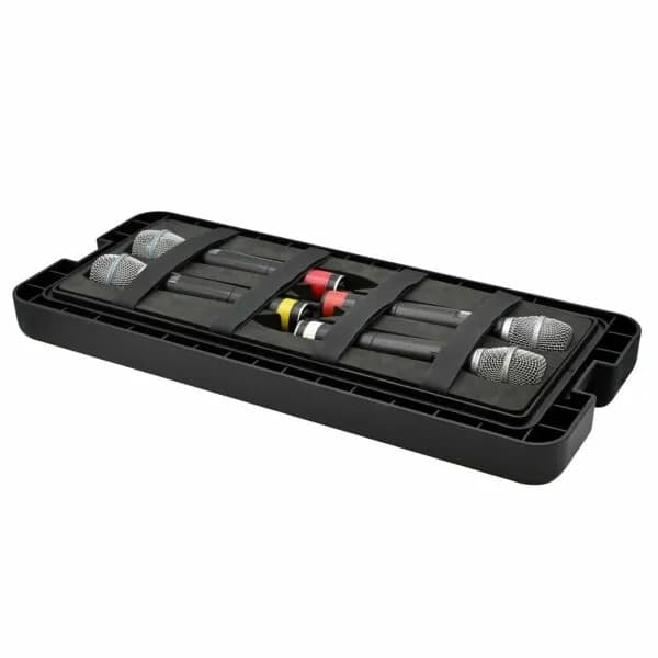 SINORA Funkmikrofoneinsatz für Deckel 4HE Rack 2