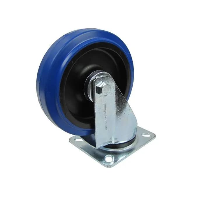 Lenkrolle 125 mm, blau