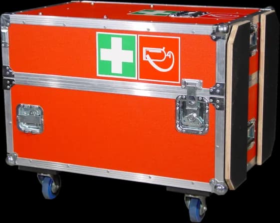 Materialboxen für den Bevölkerungsschutz aus Deutschland
